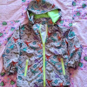 Boys Dinosaur Jacket with compus Size 7/8